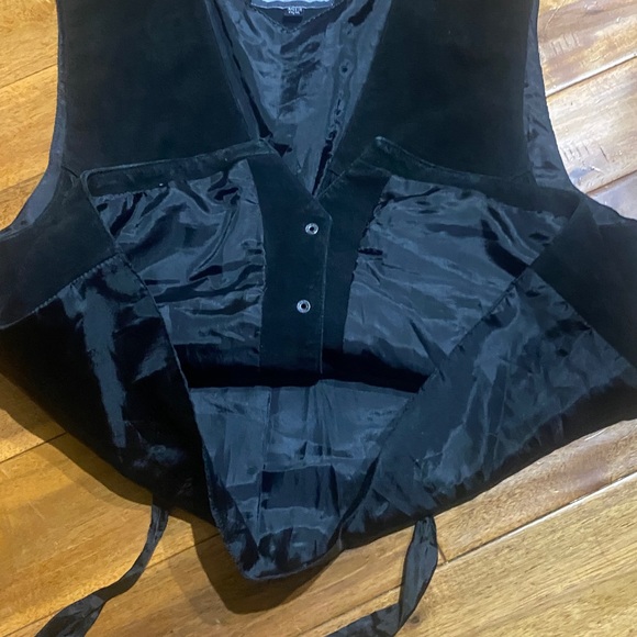 Leather Minnetonka Fringe Vest-Rare vintage find - Picture 4 of 8